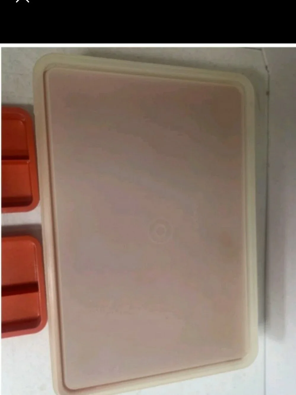Vintage Tuppercraft Tupperware Stow-N-Go Craft Storage Hobby Case Box 1423